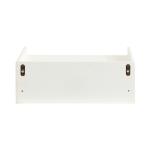 Distressed White Drawer Kitt Floating Side Table