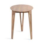 Natural Mango Wood Round Kershaw Accent Table