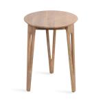 Natural Mango Wood Round Kershaw Accent Table