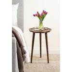 Walnut Wood Wavy Accent Table