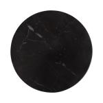 Antique Brass and Black Marble Adjustable Table