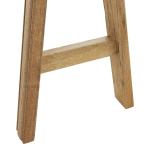 Natural Wood Narrow Rustic Bench