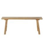 Natural Wood Narrow Rustic Bench