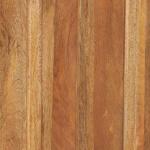 Natural Mango Wood Round Ridge Coffee Table