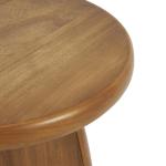 Light Brown Wood Modern Accent Tables, Set of 2