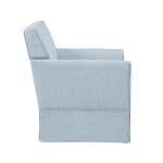 Light Blue Slipcover Armchair