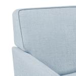 Light Blue Slipcover Armchair
