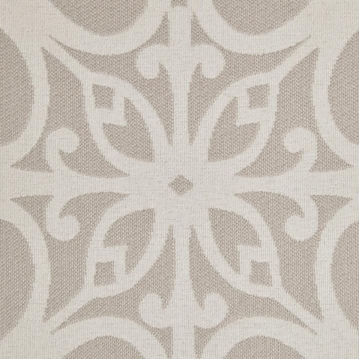 Tan Fretwork Accent Club Chair