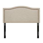 Tan Upholstered Augusta King Headboard