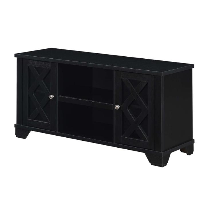 Black Wood X Doors Media Cabinet