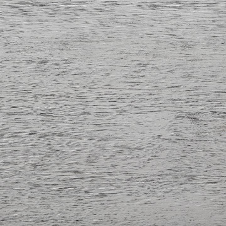 Light Gray 3-Drawer Turned Legs Accent Table