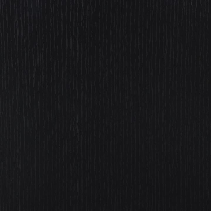 Black Wood 2-Door Windowpane Media Cabinet