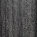 Gray Wood 2-Door Windowpane Media Cabinet