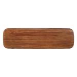 Calais Natural Rubber Wood Bench