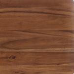 Calais Natural Rubber Wood Coffee Table