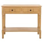 Natural 2-Drawer Samantha Console Table