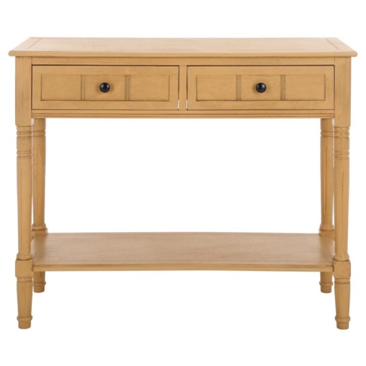 Natural 2-Drawer Samantha Console Table