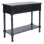 Black Wood Allura Console Table