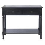 Black Wood Allura Console Table