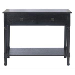 Black Wood Allura Console Table