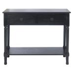 Black Wood Allura Console Table