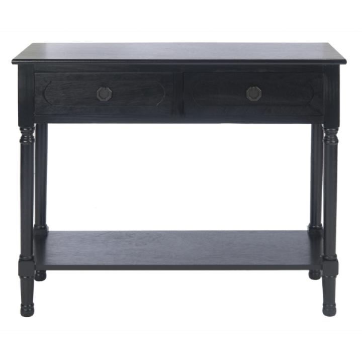 Black Wood Allura Console Table