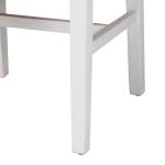 White Mahogany Woven Talli Dining Chair