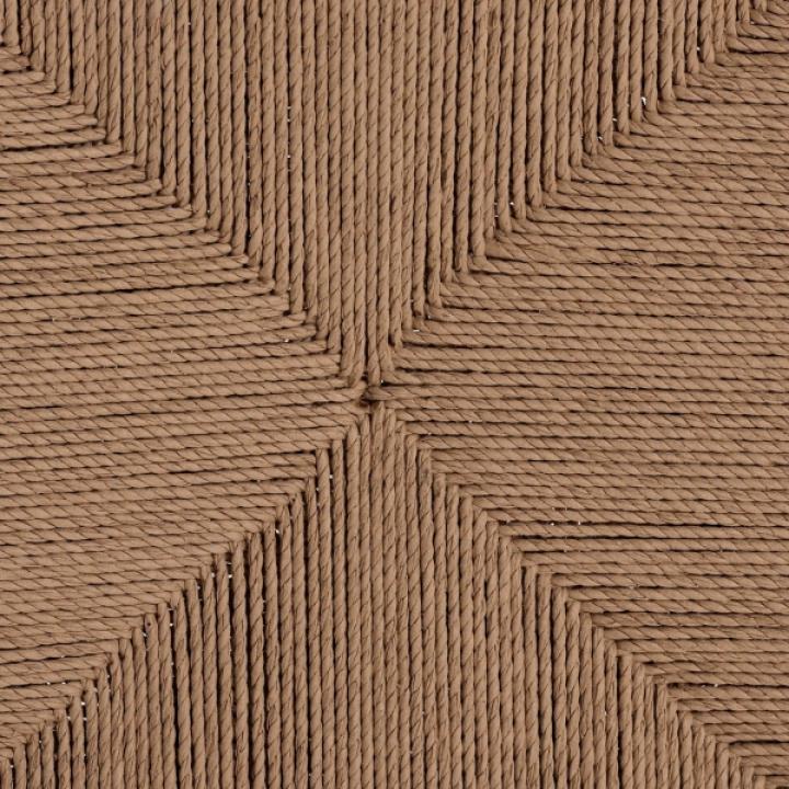 White Mahogany Woven Talli Dining Chair