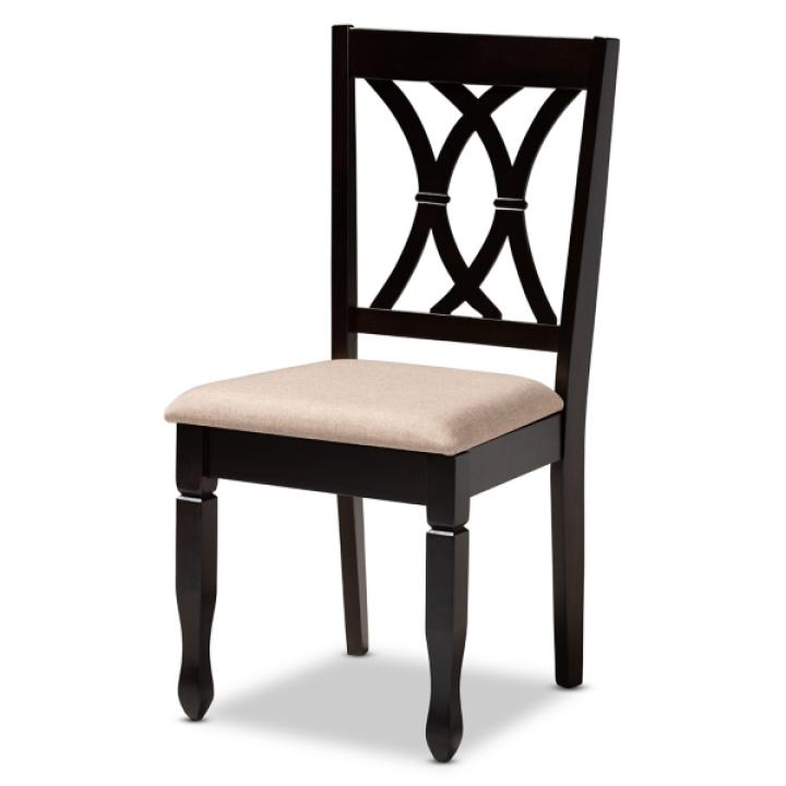 Espresso Upholstered Reneau 4-pc. Dining Chair Set