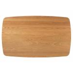 Natural Oak Mid-Century Modern Dining Table