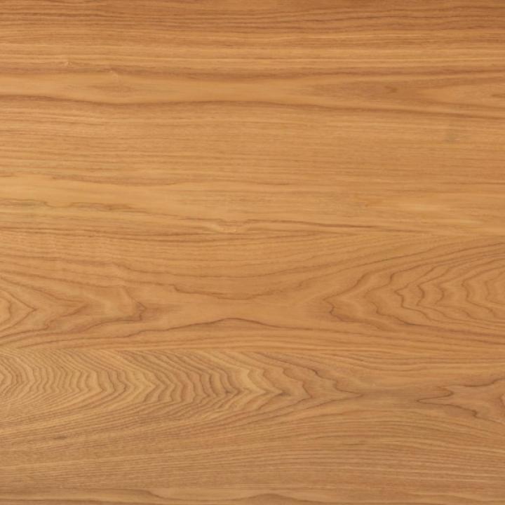 Natural Oak Mid-Century Modern Dining Table