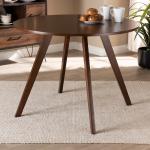 Walnut Wood Alana Round Dining Table