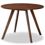Walnut Wood Alana Round Dining Table