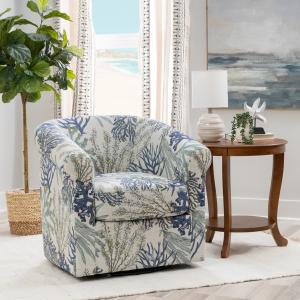 Blue Ocean Bonnie Swivel Accent Chair