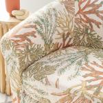 Colorful Ocean Bonnie Swivel Accent Chair