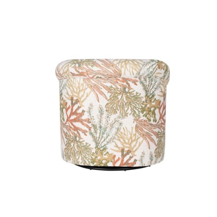 Colorful Ocean Bonnie Swivel Accent Chair