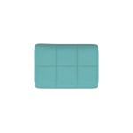 Teal Faux Leather Claridge Bar Stool