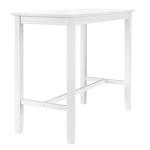 White Wood Claridge Counter Height Table