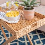Natural Hyacinth Haysom Tray Table