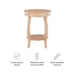 Merryweather Natural Wood Accent Table