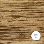 Antique Brown Wood & Rattan Conelly Bench