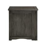 Gray Wood Parnell Storage Accent Table