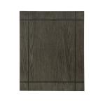 Gray Wood Parnell Storage Accent Table