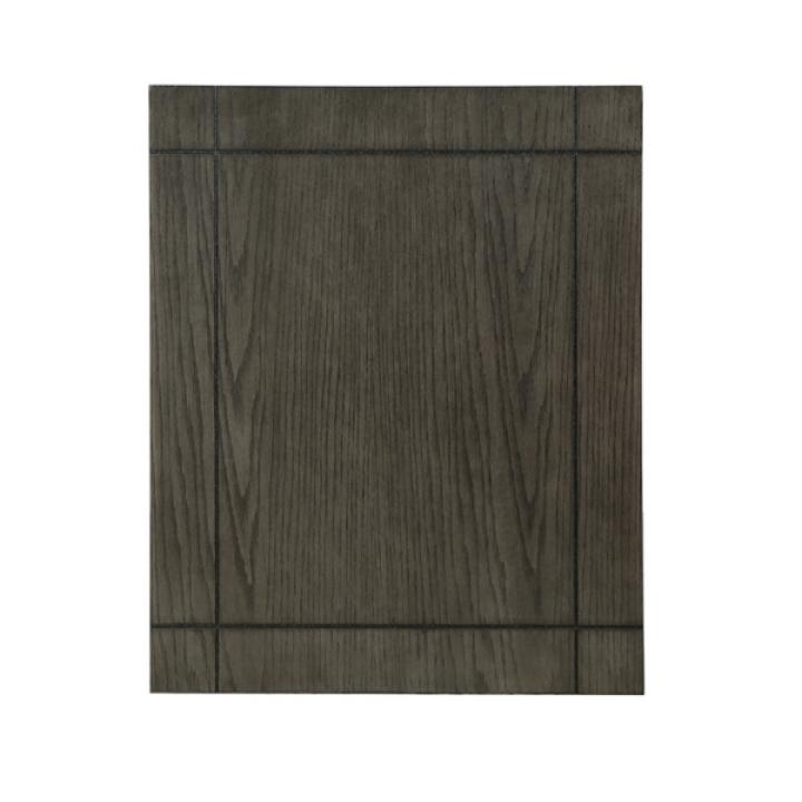 Gray Wood Parnell Storage Accent Table