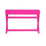 Hot Pink Wood 2-Drawer Peggy Desk