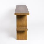Modern Mahogany Wood Renzo Console Table