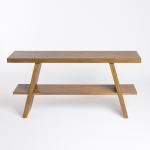 Modern Mahogany Wood Renzo Console Table