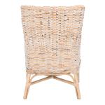 Whitewashed Rattan Cristen Accent Chair