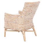 Whitewashed Rattan Cristen Accent Chair