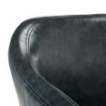 Charcoal Faux Leather Adalena Accent Chair